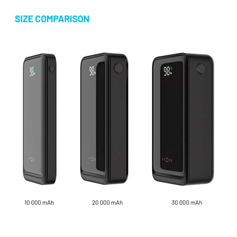 Fixed Zen2 10 - 20W PowerBank 10.000 mAh - Svart