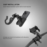 Fixed Mobilholder til Sykkel - Svart