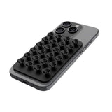 Fixed MagMate Mobilholder - Silikon Sugekopp - MagSafe Kompatibel - Svart