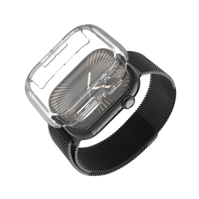Apple Watch 11 / 10 (42mm) Fixed Deksel med Innebygd Skjermbeskytter - Gjennomsiktig