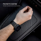 Fixed Apple Watch (42/44/SE/45/46/49) Titanium Rem- Svart