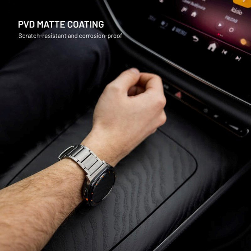 Fixed Universal Garmin 22mm QuickFit Titanium Rem- Grå