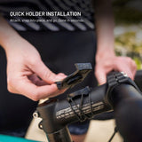 Fixed Monteringssett for Garmin Smartklokke (22 mm) / Garmin Edge Sykkelcomputer for Sykkel - Svart