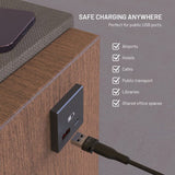 Fixed 240W Datablokker 2-i-1 USB-A & USB-C - Svart