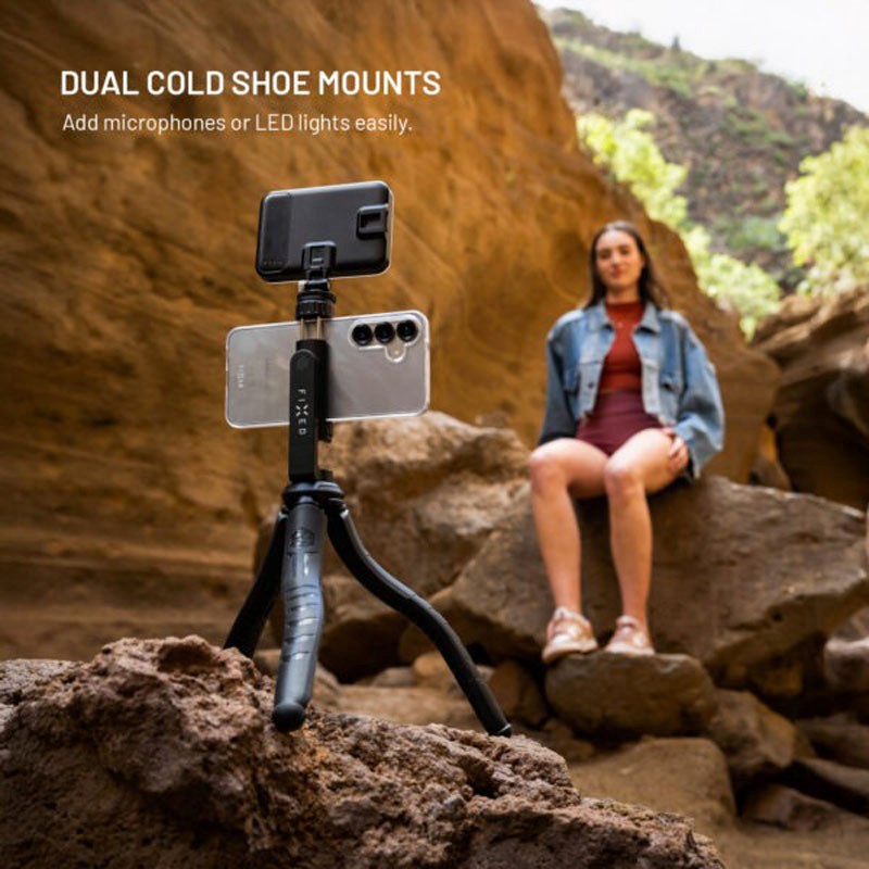 Fixed Creator Mobilholder med 1/4"-Gjenget – Svart