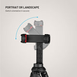 Fixed Creator Mobilholder med 1/4"-Gjenget – Svart