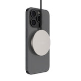 Fast MagPad 15W Trådløs Lader – MagSafe / Qi2 Kompatibel – Titanium