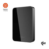 Fast MagZen Qi2 Trådløs Powerbank 10 000 mAh - Svart