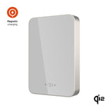 Fast MagZen Qi2 Trådløs Powerbank 10 000 mAh - Grå