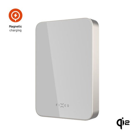 Fast MagZen Qi2 Trådløs Powerbank 10 000 mAh - Grå