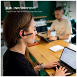 Fixed Talk Pro Wireless Headset med ENC – Open-Ear – Svart