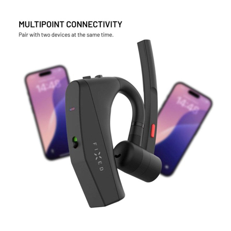 Fixed Talk Pro Wireless Headset med ENC – Open-Ear – Svart