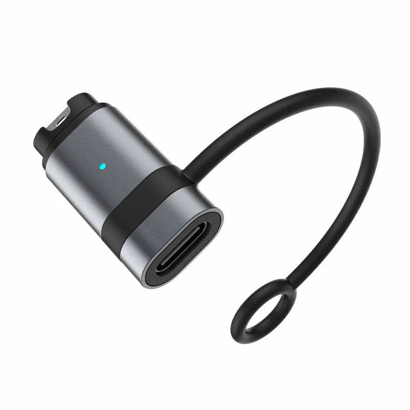 Fixed USB-C-Kabel for Garmin Smartklokke Adapter – Svart