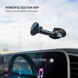 Fixed MagCircle XL Mobilholder til Dashbord / Frontrute - MagSafe Kompatibel - Svart