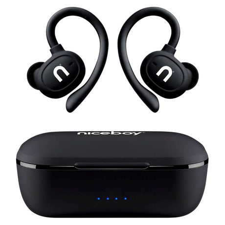 Niceboy HIVE Airsport 3 True Wireless In-Ear Sports Hodetelefoner - Svart