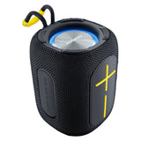 Niceboy RAZE Supersonic 16W Bluetooth Høyttaler med FM-Radio &Lyseffekter - Svart