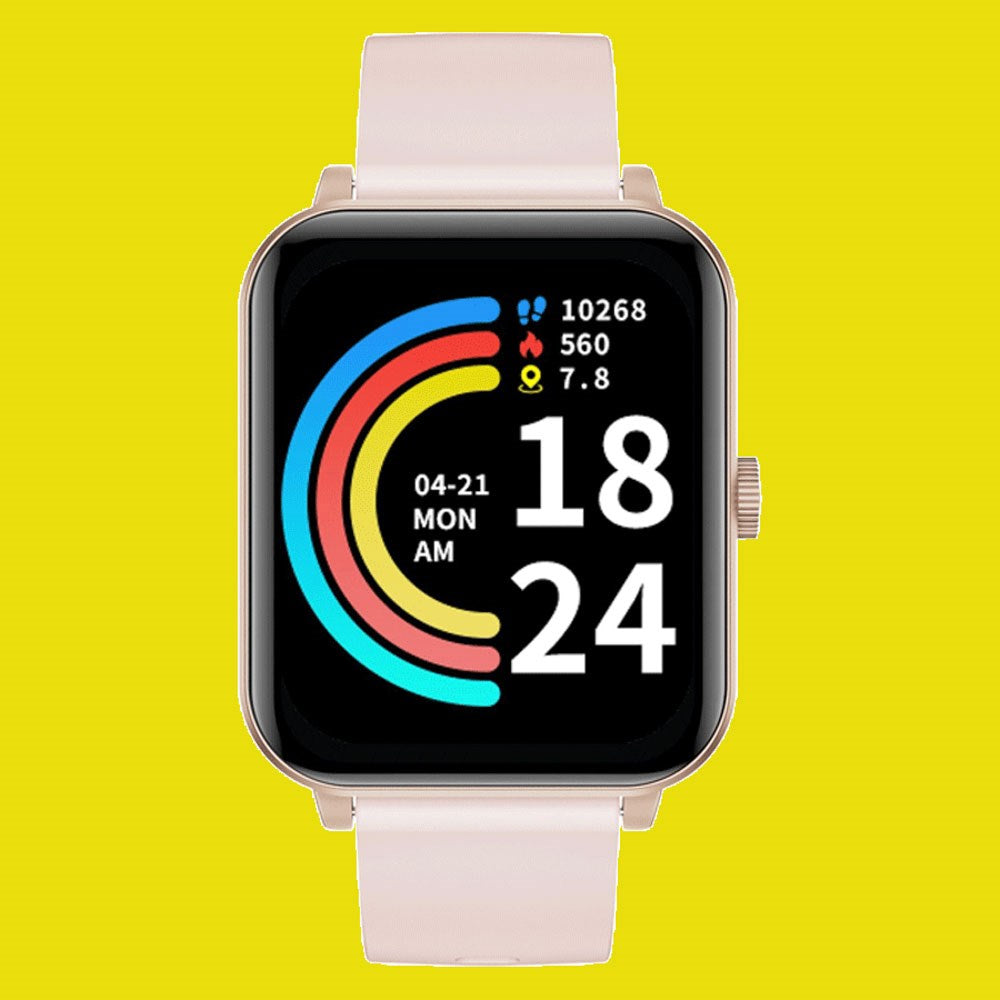 Niceboy WATCH Lite 4 - Smartklokke med Helsesporing & Samtalefunksjon - Rose Gold