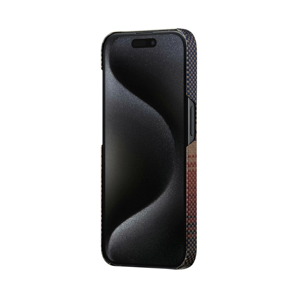 iPhone 15 Pro PITAKA MagEZ 5 Deksel - MagSafe Kompatibel - Sunset