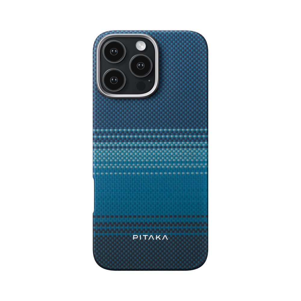 iPhone 16 Pro Max PITAKA Tactile Woven Deksel - MagSafe Kompatibel - Moonrise