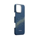 iPhone 16 Pro PITAKA Tactile Woven Deksel - MagSafe Kompatibel - Milky Way Galaxy