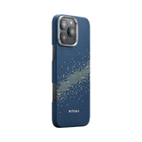 iPhone 16 Pro Max PITAKA Tactile Woven Deksel - MagSafe Kompatibel - Milky Way Galaxy
