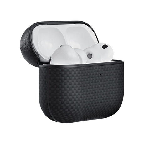 Apple AirPods Pro (3. gen.) PITAKA Aramid Fiber Deksel - Black / Grey