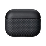 Apple AirPods Pro (3. gen.) PITAKA Aramid Fiber Deksel - Black / Grey