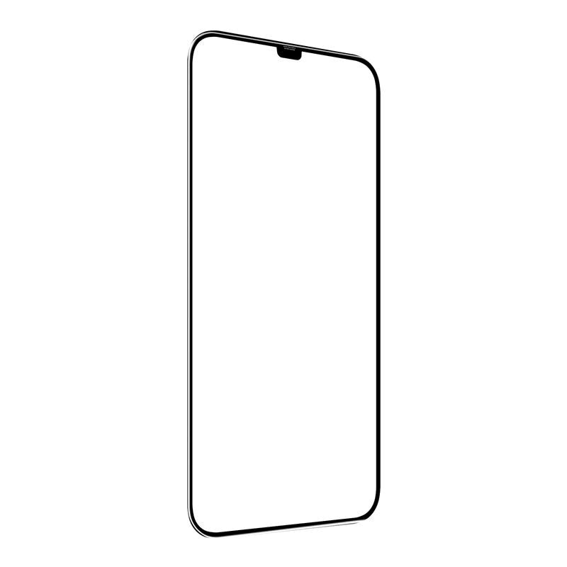 iPhone 11 / XR Mobile Origin Skjermbeskyttelsesglass m. Applikator - Gjennomsiktig / Svart Kant