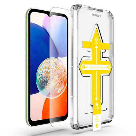 Samsung Galaxy A15 (5G) / A15 Mobile Origin Beskyttelsesglass - Case Friendly - Gjennomsiktig