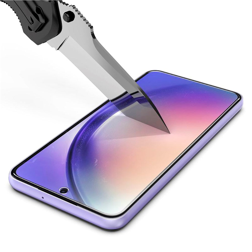 Samsung Galaxy A55 (5G) Mobile Origin Beskyttelsesglass - Case Friendly - Gjennomsiktig