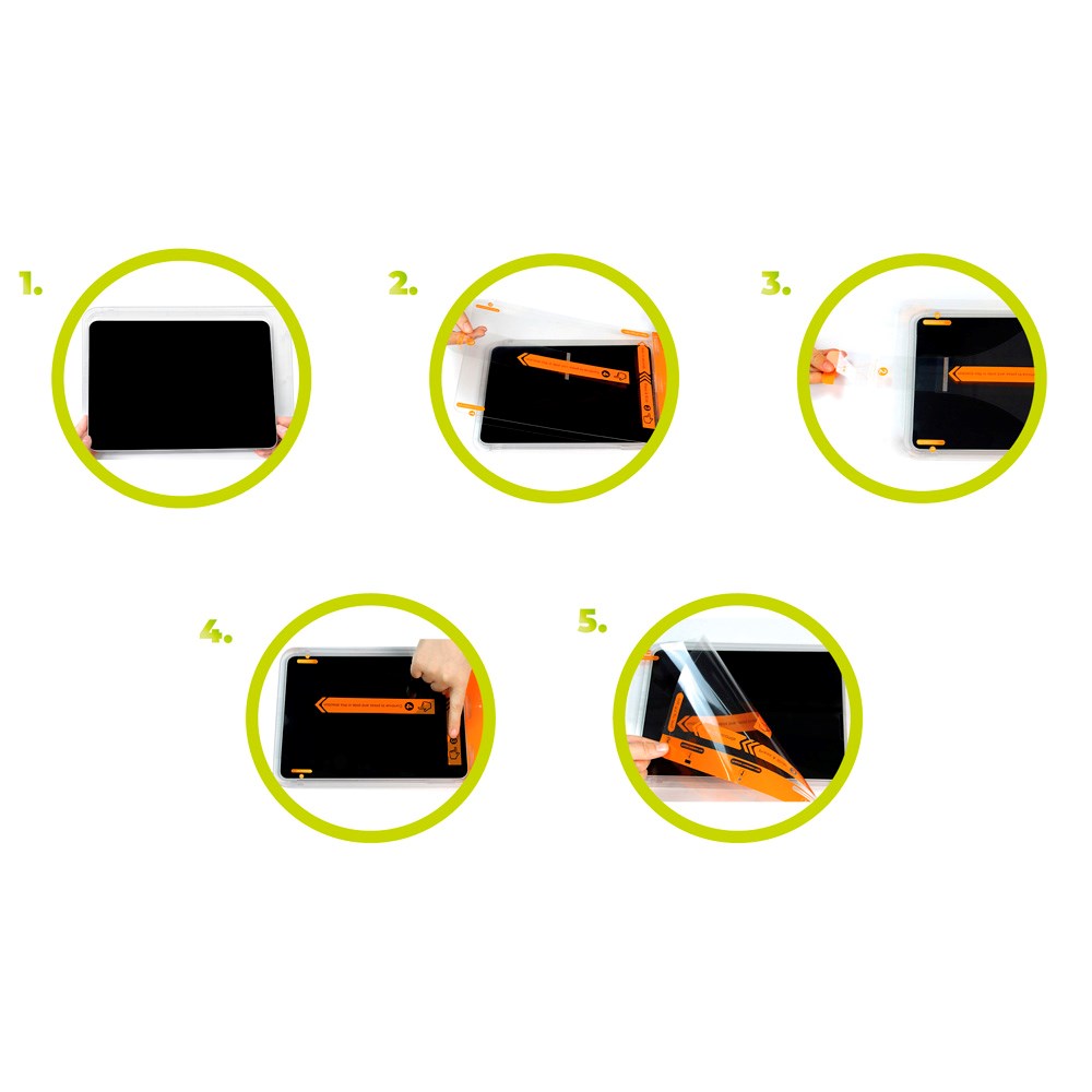 iPad 11" (2025) / iPad 10.9" (2024/2022) Mobil Origin Glass Skjermbeskytter - Gjennomsiktig