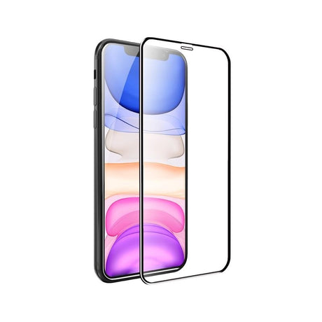 iPhone 11 / XR Mobile Origin EasyGlass Skjermbeskytter - Gjennomsiktig / Svart Kant