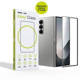 Samsung Galaxy Z Fold6 Mobile Origin EasyGlass Skjermbeskytter - Gjennomsiktig / Svart Kant