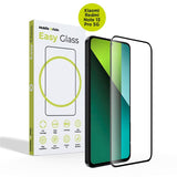 Xiaomi Redmi Note 13 Pro (5G) Mobile Origin EasyGlass Skjermbeskytter - Gjennomsiktig / Svart Kant