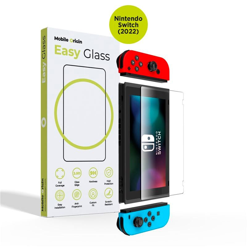 Mobile Origin EasyGlass Skjermbeskytter for Nintendo Switch (2022)