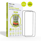 Mobile Origin Skjermbeskytter - Herdet Glass med Svart Kant - 2-stk. - iPhone 16 Pro Max