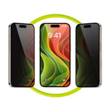 Mobile Origin Skjermbeskyttelse - Herdet Glass Privacy Screen - 2-stk. for iPhone 16 Pro