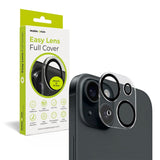 Mobile Origin Easy Lens Full Cover til iPhone 15 / 15 Plus - Gjennomsiktig