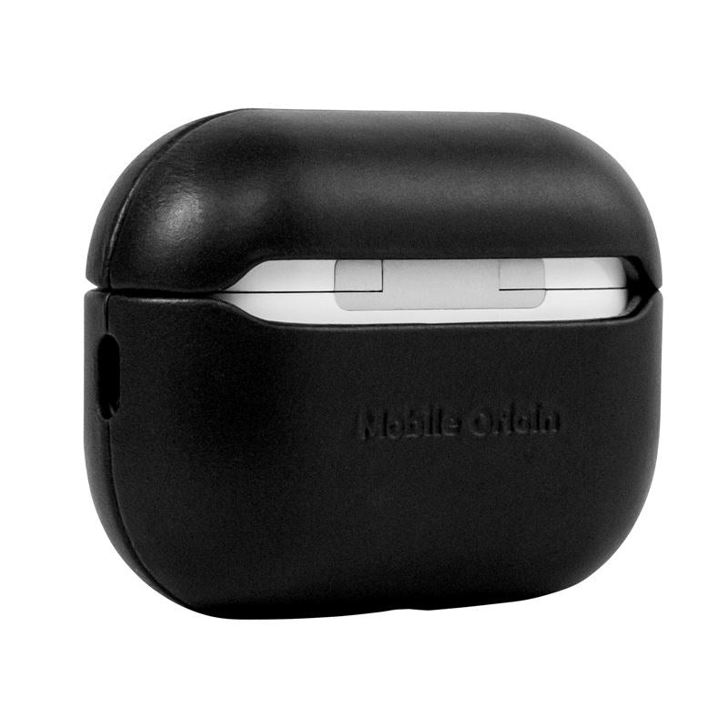 Mobile Origin Apple AirPods Pro (2. Gen.) Ekte Skinn Deksel - Svart