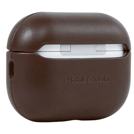 Mobile Origin Apple AirPods Pro (2. Gen.) Ekte Skinn Deksel - Brun