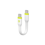 Mobile Origin 60W USB-C til USB-C Kabel 10 cm - Hvit