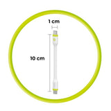 Mobile Origin 60W USB-C til USB-C Kabel 10 cm - Hvit