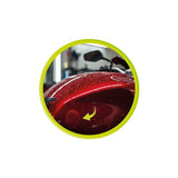 Mobile Origin Silikon AirTag-Holder med Selvklebende Bakside – 2 stk. - Hvit