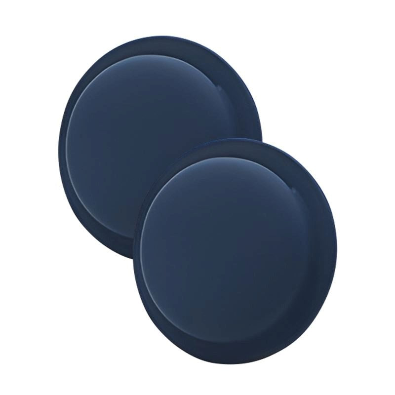 Mobile Origin Silikon AirTag-Holder med Selvklebende Bakside – 2 stk. - Blå