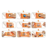 Mobile Origin Apple Watch 11 / 10 (46mm) Hybrid Skjermbeskytter - Gjennomsiktig / Svart Kant