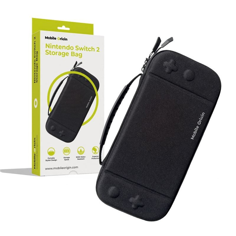 Mobile Origin Nintendo Switch 2 Reiseetui med Organisering - Svart
