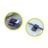 Mobile Origin 20W Powerbank for Smarttelefon & Apple Watch - 10 000 mAh med LCD-Skjerm - USB-C-Plugg - Grå