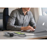 Mobile Origin 100W PowerBank m. Display - 14.000 mAh - Grå