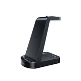 Mobile Origin 3-i-1 Trådløs lader - iPhone - Apple Watch - AirPods - MagSafe / Qi Kompatibel - Svart