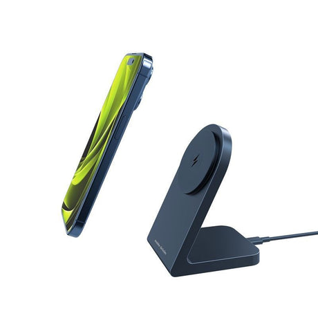 Mobile Origin PW10 15W Trådløs Lader – MagSafe / Qi Kompatibel - Svart